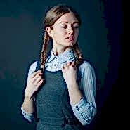 Фотосессия в студии. Модель: Елизавета Хохлачева. Фотограф в Алматы Илья Моисеев