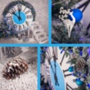 Новогодние интерьеры в фотостудиях Алматы
