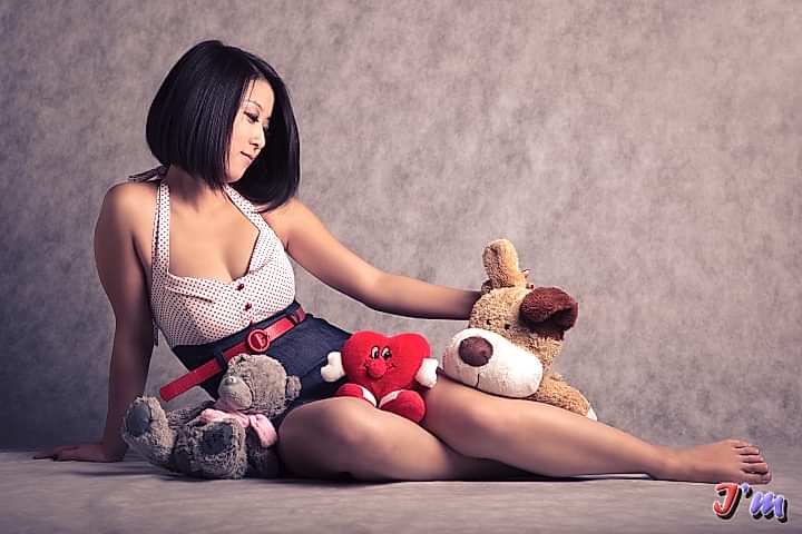 Студийная фотосессия: Люда