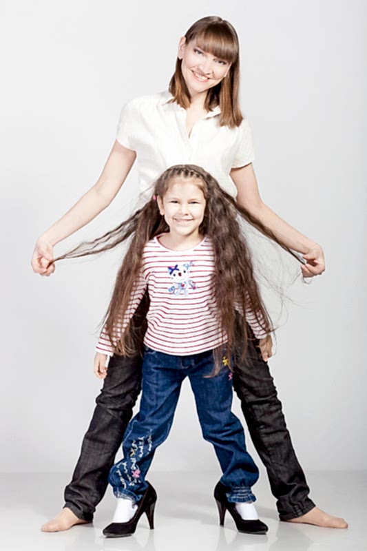 Фотосессия в студии: Анна и Вероника